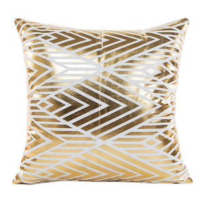 Gold Foil Printing Pillow Case home decorative throw pillow pillowcase for the pillow 45*45 decorative pillows